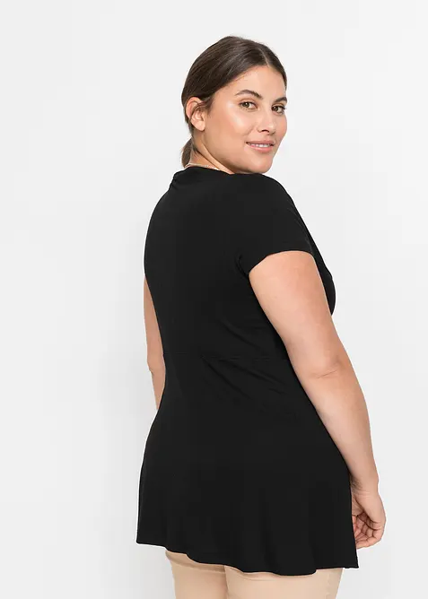 Shirt in een viscosemix, bonprix