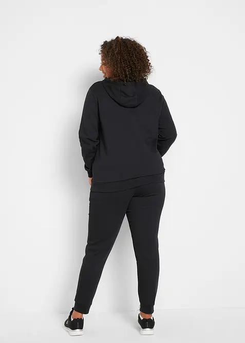 Joggingpak in een katoenmix (2-dlg. set), bonprix