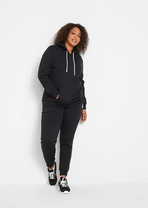 Joggingpak in een katoenmix (2-dlg. set), bonprix