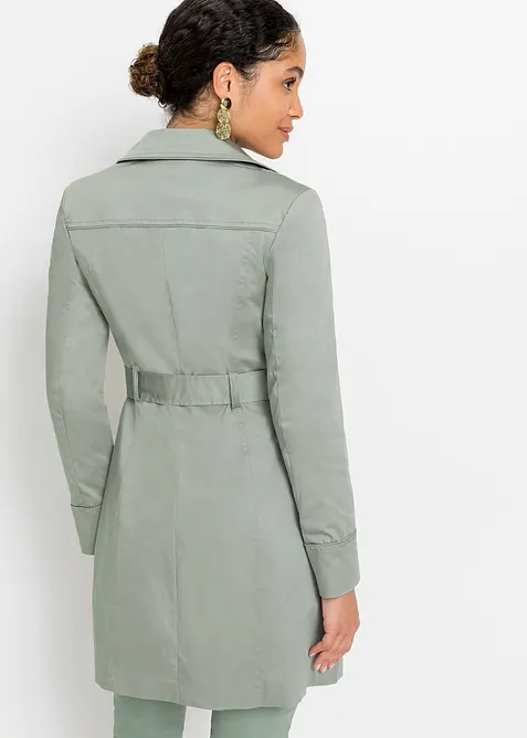 Trenchcoat van katoen, bonprix