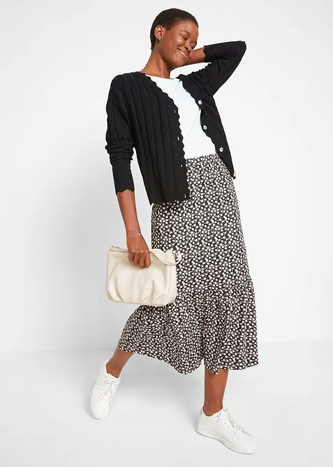 Kort ajour vest, bonprix