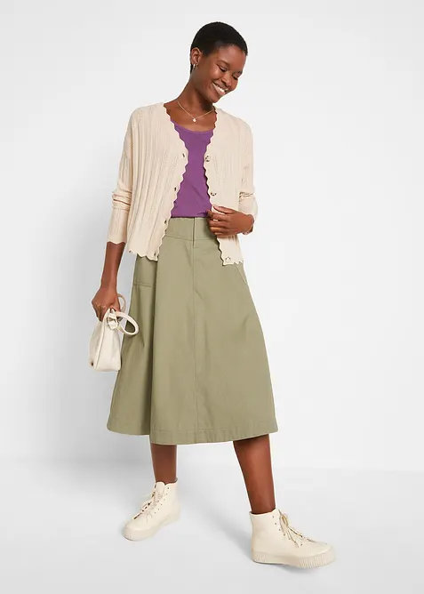 Kort ajour vest, bonprix