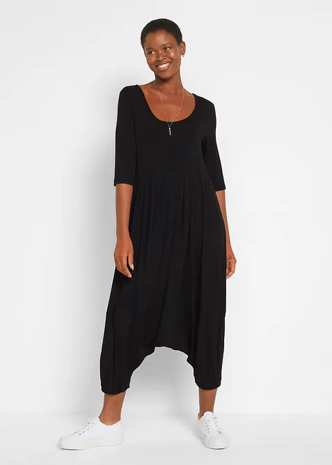 Jersey jumpsuit van soepele viscose, bonprix