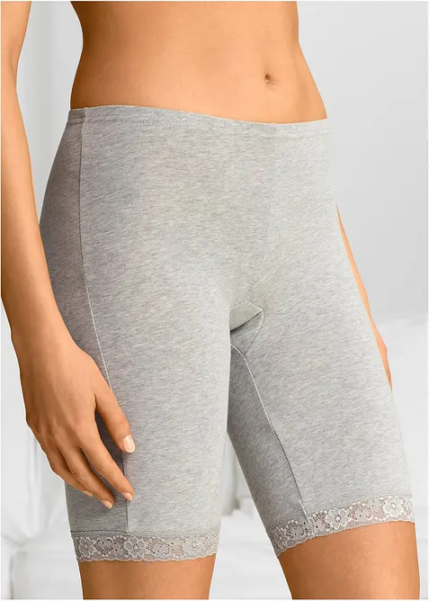 Lange damesboxer van zacht materiaal in een voordeelpak, bonprix