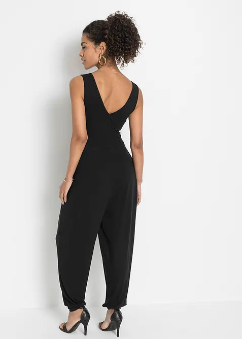 Jersey jumpsuit van een viscosemix, bonprix