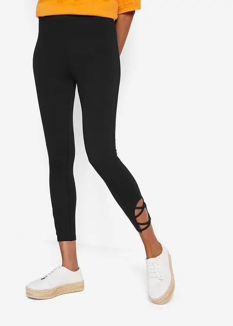 7/8 high-waist legging met biologisch katoen, bonprix