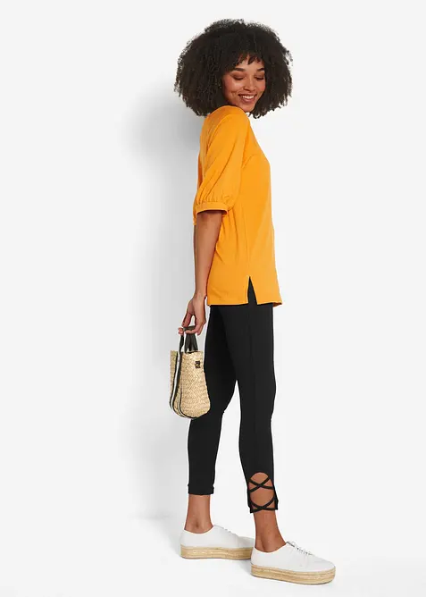 7/8 high-waist legging met biologisch katoen, bonprix