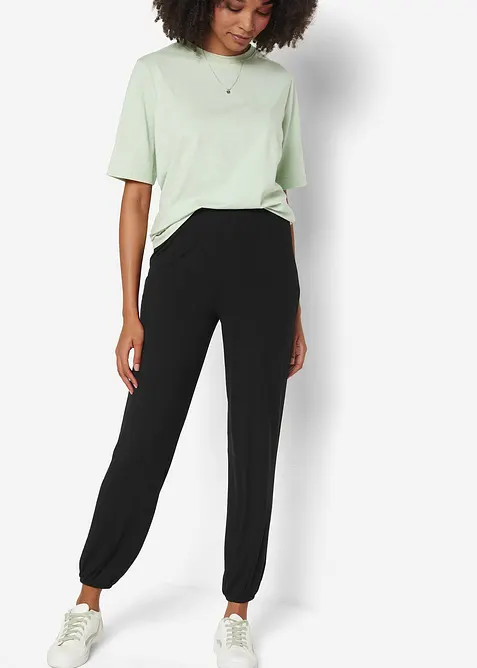 Broek in een viscosemix, bonprix