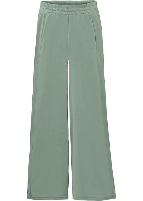 Jersey culotte met wijde pijpen, bonprix