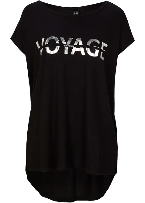 Longshirt in een viscosemix, bonprix