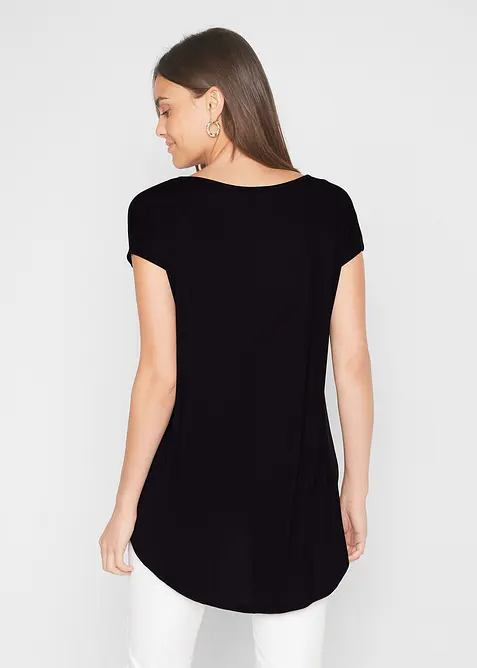 Longshirt in een viscosemix, bonprix