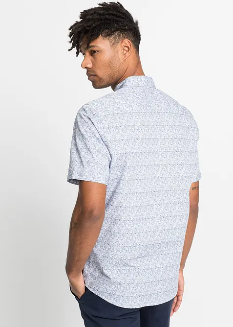 Overhemd van puur katoen met korte mouwen, bonprix