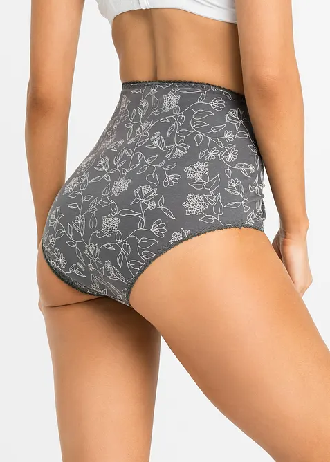 Tailleslip met aangenaam katoen (set van 4), bonprix