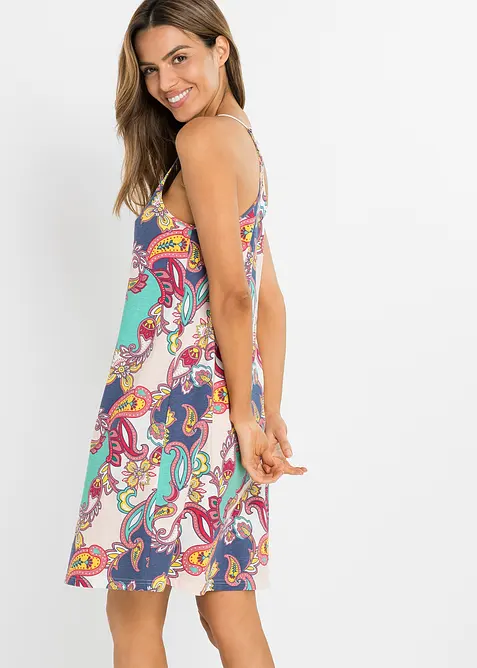 Nachthemd met spaghettibandjes, bonprix