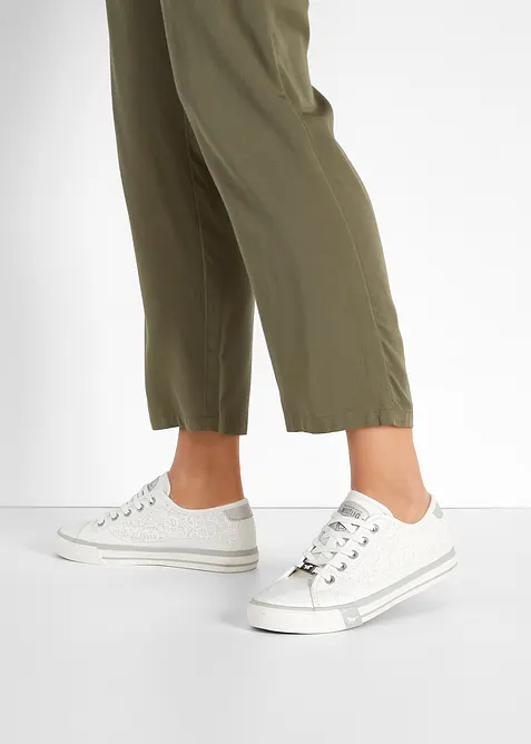 Sneakers met kant van Mustang, Mustang