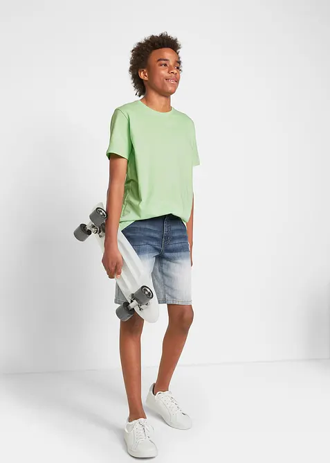 T-shirt van katoen (set van 3), bonprix