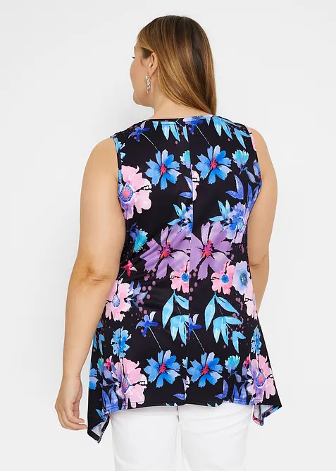 Longshirt met puntige onderrand, bonprix