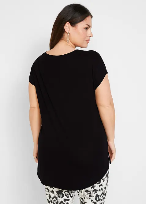 Longshirt in een viscosemix, bonprix
