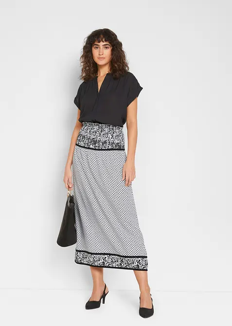 Tuniekblouse van georgette, bonprix