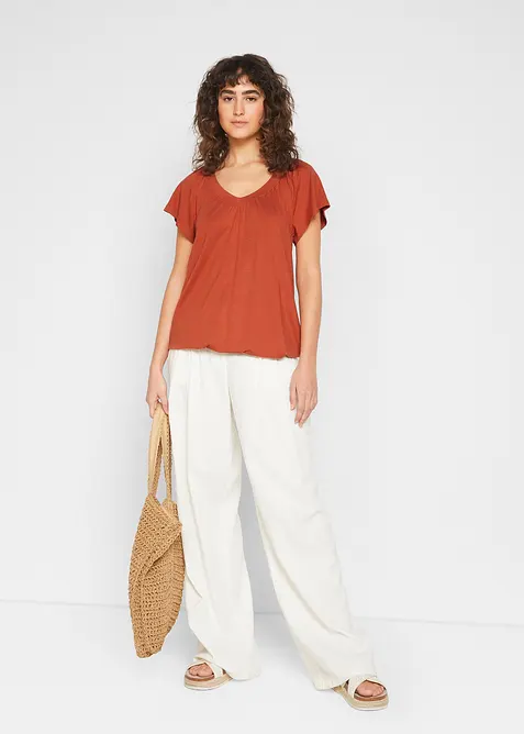 Shirt in een viscosemix, bonprix