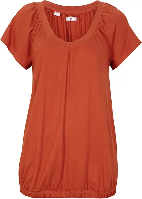 Shirt in een viscosemix, bonprix