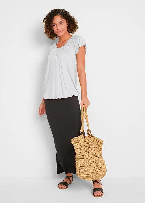 Shirt in een viscosemix, bonprix