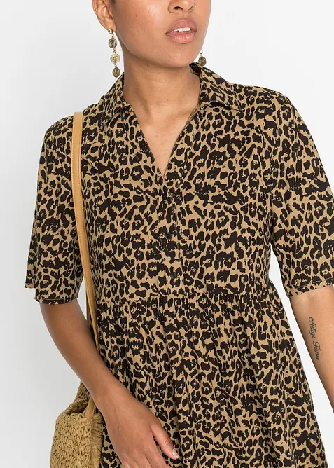 Blousejurk van soepele viscose, bonprix