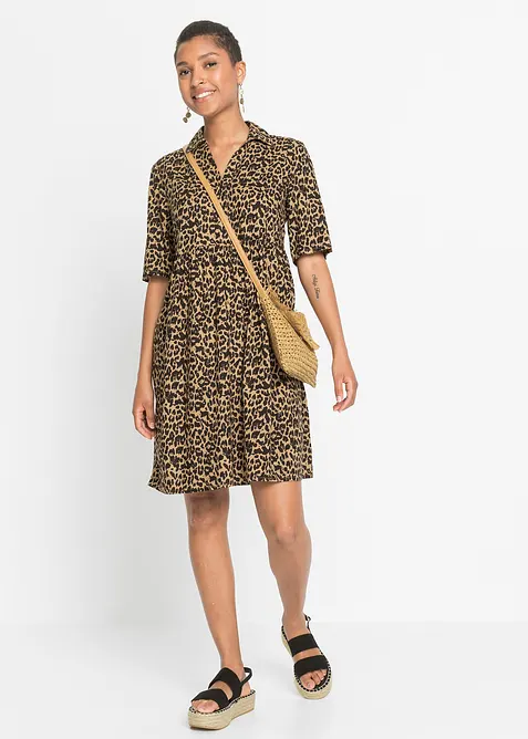 Blousejurk van soepele viscose, bonprix