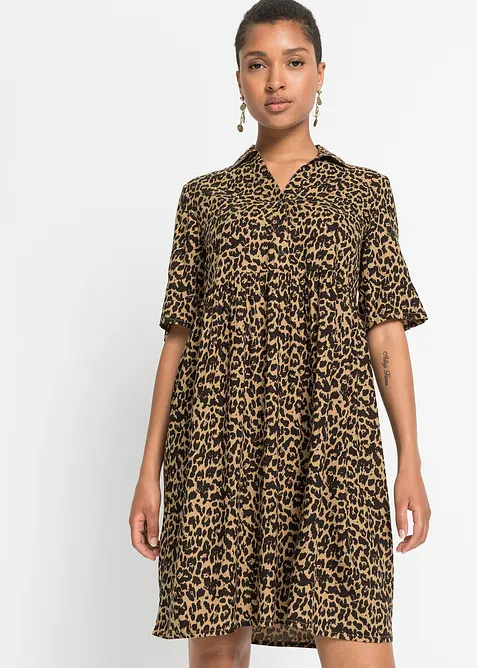 Blousejurk van soepele viscose, bonprix