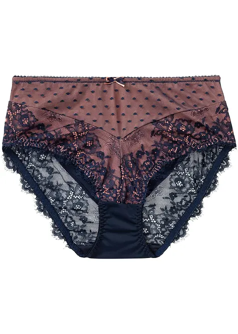 Maxislip met sierlijk kant, bonprix