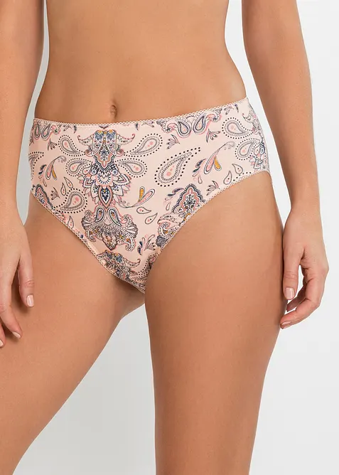 Maxislip met aangenaam katoen (set van 4), bonprix