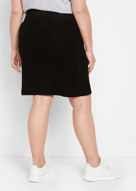 Jersey rok met korte legging, bonprix