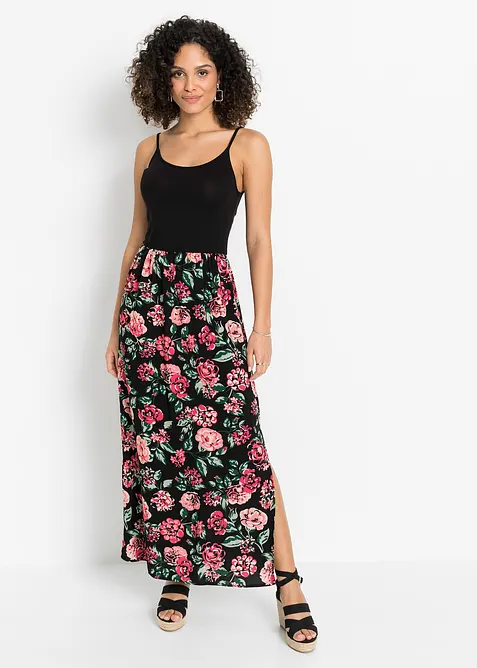 Maxi jurk met viscose, bonprix