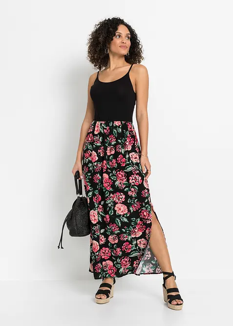 Maxi jurk met viscose, bonprix