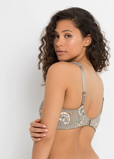 Bh zonder beugels (set van 3) met biologisch katoen, bonprix