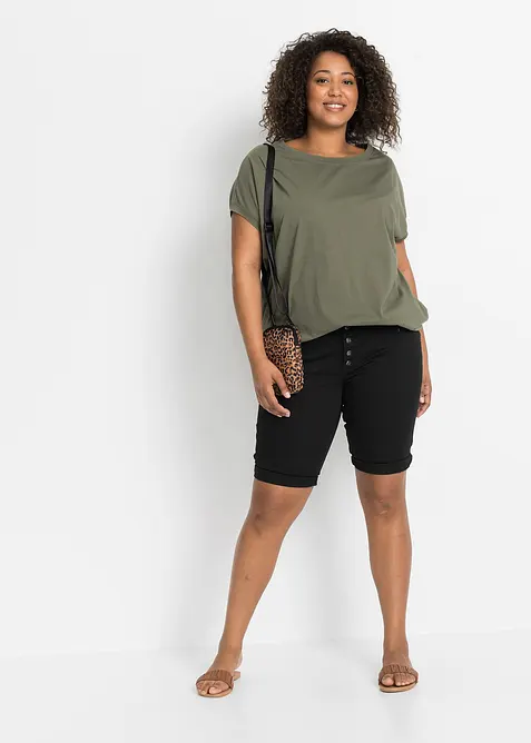 Longshirt van puur katoen, bonprix