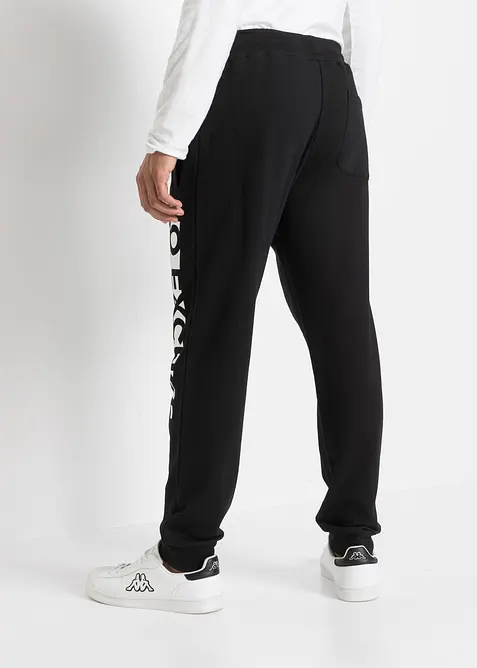 Joggingbroek van katoen met een sportieve print, bonprix