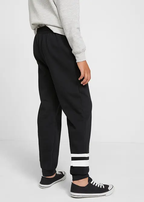Sweatpants van zachte katoenmix (set van 2), bonprix