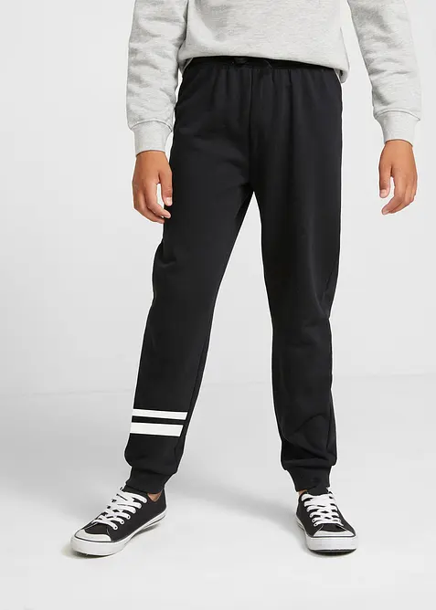 Sweatpants van zachte katoenmix (set van 2), bonprix