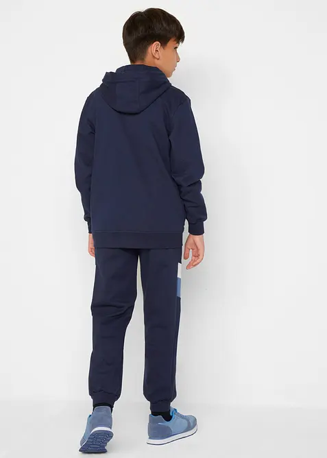 Trainingspak van biologisch katoen (2-dlg. set), bonprix