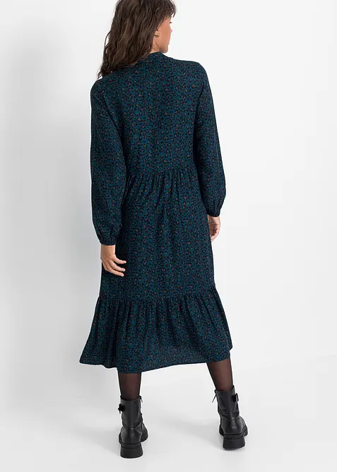 Midi jurk van viscose, bonprix