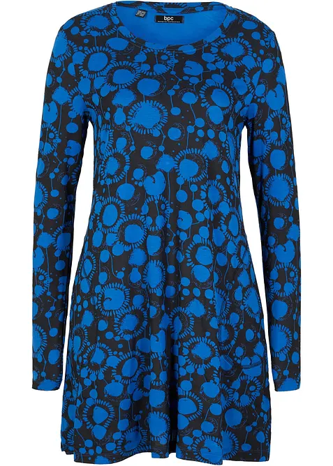 Gedessineerd longshirt van viscose, bonprix