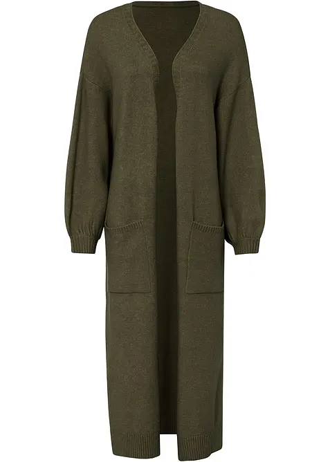 Oversized vest in midilengte, bonprix