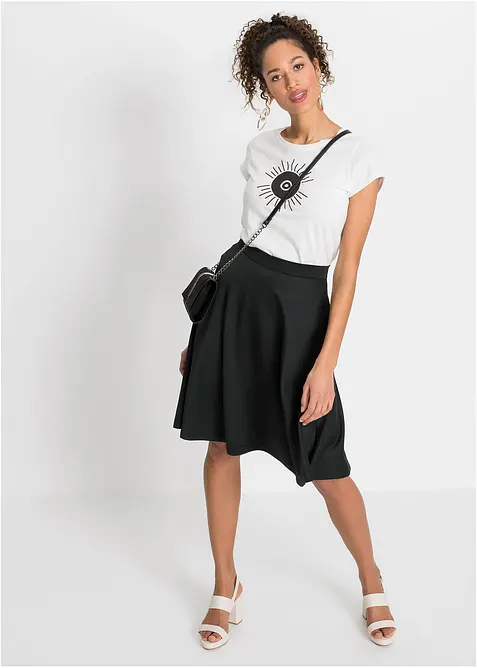 Rok van zacht scuba, bonprix