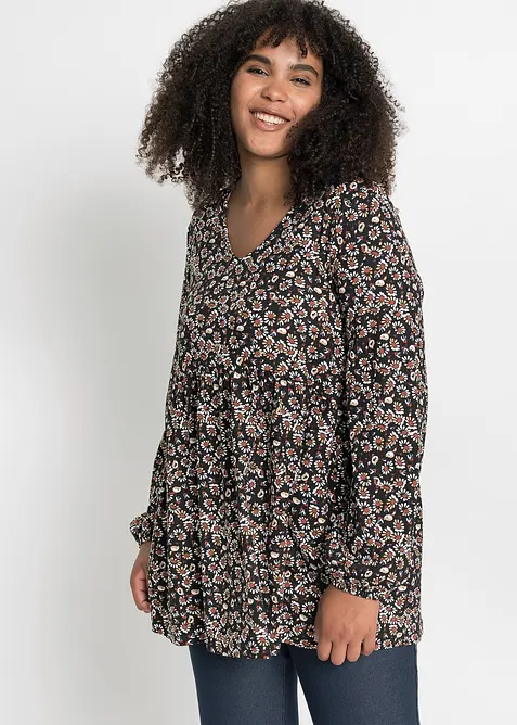 Shirt van viscose, bonprix