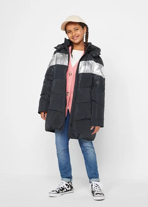 Skinny meisjes jeans mid waist, bonprix