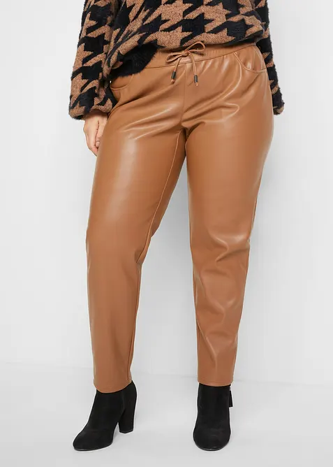 Imitatieleren instapbroek, bonprix