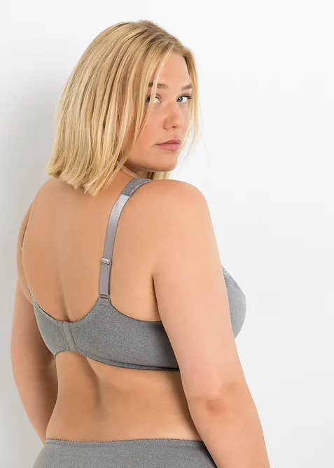 Minimizer bh met gewatteerde bandjes (set van 2), bonprix