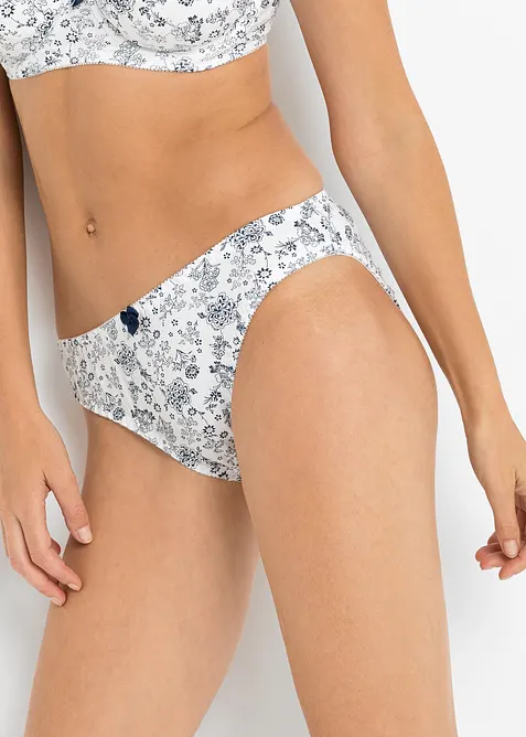 Slip (set van 3) met katoen, bonprix