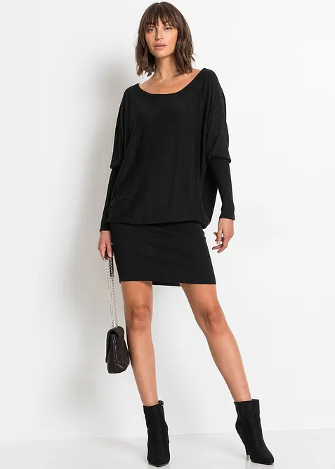 Gebreide jurk van soepele viscose, bonprix